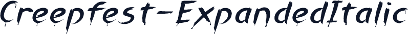 Creepfest-ExpandedItalic