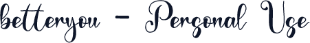 betteryou - Personal Use