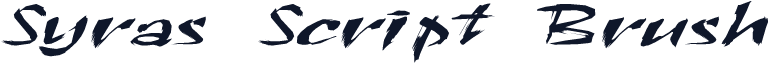 Syras Script Brush