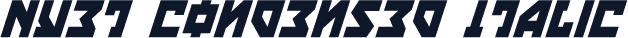 Nyet Condensed Italic