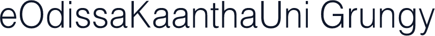 eOdissaKaanthaUni Grungy