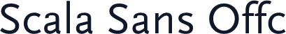 Scala Sans Offc