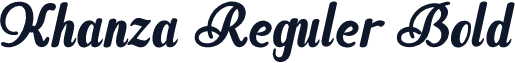 Khanza Reguler Bold