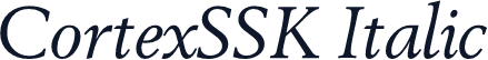 CortexSSK Italic
