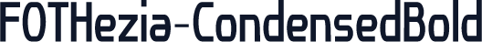 FOTHezia-CondensedBold