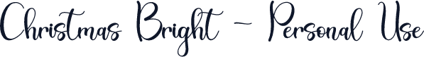 Christmas Bright - Personal Use