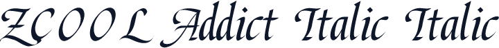 ZCOOL Addict Italic Italic