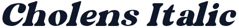 Cholens Italic