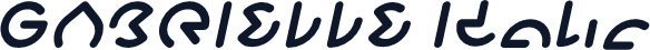 GABRIELLE Italic
