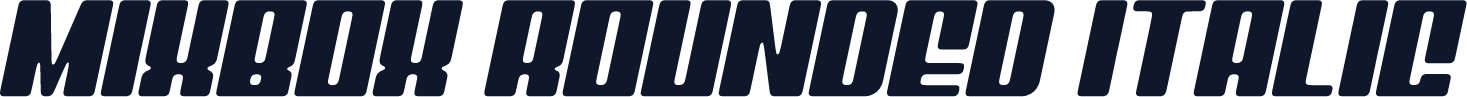 Mixbox Rounded Italic