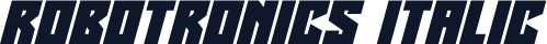Robotronics Italic