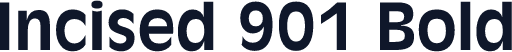 Incised 901 Bold