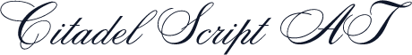 Citadel Script AT