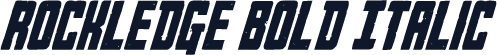 Rockledge Bold Italic
