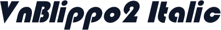 VnBlippo2 Italic