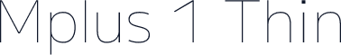 Mplus 1 Thin