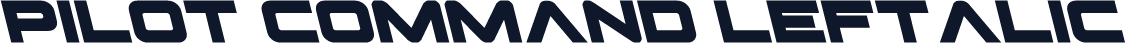 Pilot Command Leftalic