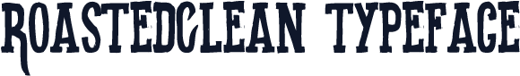 RoastedClean typeface