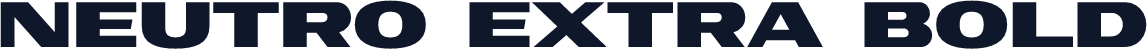Neutro Extra Bold