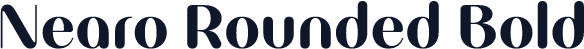Nearo Rounded Bold