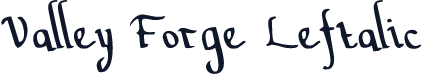 Valley Forge Leftalic