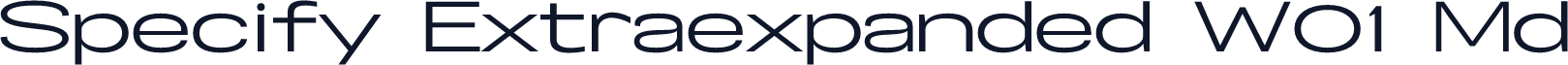 Specify Extraexpanded W01 Md