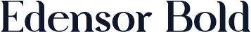 Edensor Bold