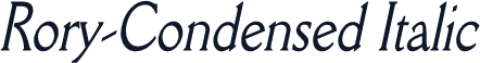 Rory-Condensed Italic