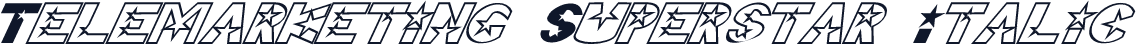 Telemarketing Superstar Italic
