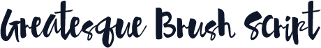 Greatesque Brush Script