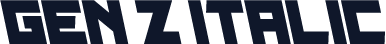 Gen Z Italic