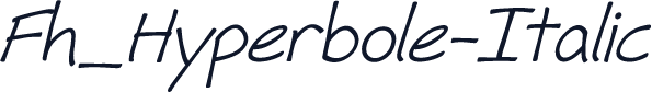 Fh_Hyperbole-Italic