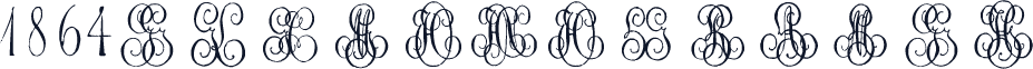 1864GLCMonogramGH