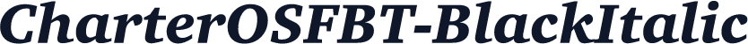 CharterOSFBT-BlackItalic