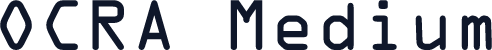 OCRA Medium