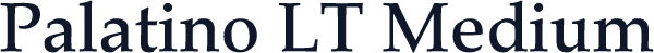 Palatino LT Medium