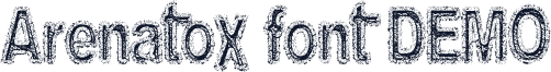 Arenatox font DEMO
