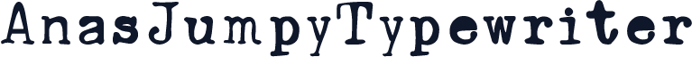 AnasJumpyTypewriter