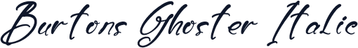 Burtons Ghoster Italic