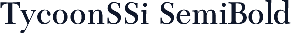TycoonSSi SemiBold