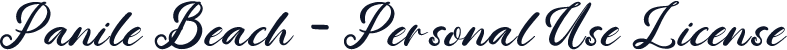 Panile Beach - Personal Use License