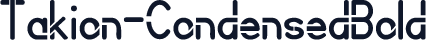 Takion-CondensedBold