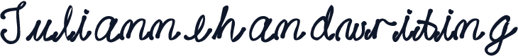 Juliannehandwriting