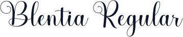 Blentia Regular