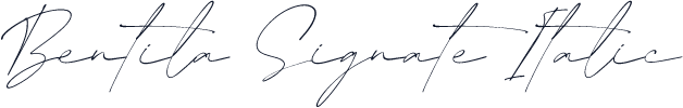 Bentila Signate Italic