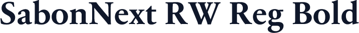 SabonNext RW Reg Bold