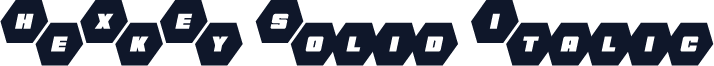 HeXkEy Solid Italic
