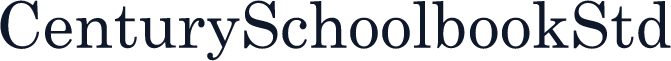 CenturySchoolbookStd