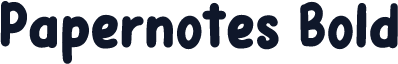 Papernotes Bold