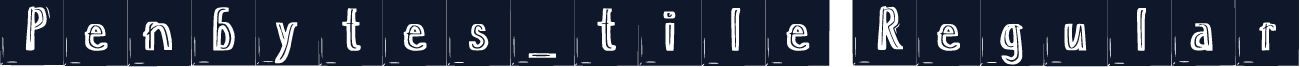 Penbytes_tile Regular